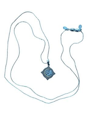 Alex & Ani 2017 Moonlight Celestial Star & Moon Pendant Long Necklace